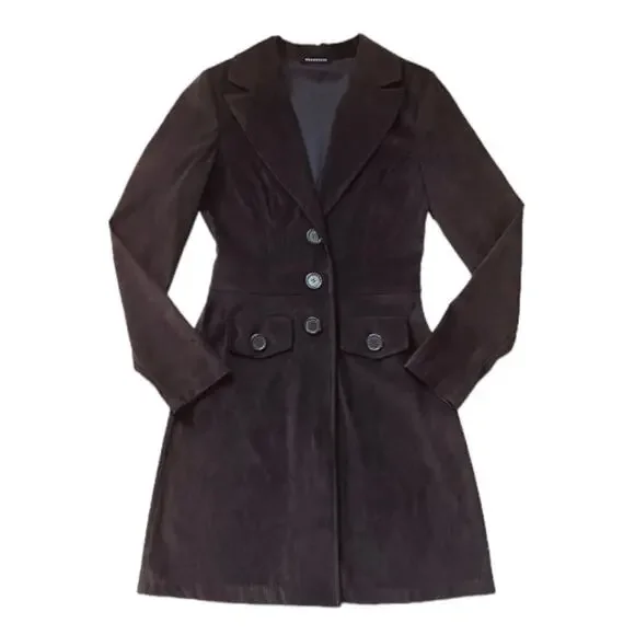 Wearhouse Brown Trench Coat | Size S - Picture 1 of 5